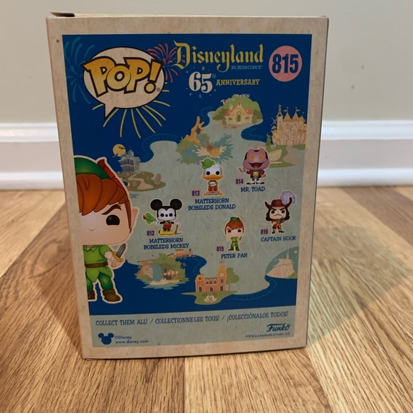 Funko Pop! Peter Pan Disneyland 65th Anniversary - Picture 3 of 3